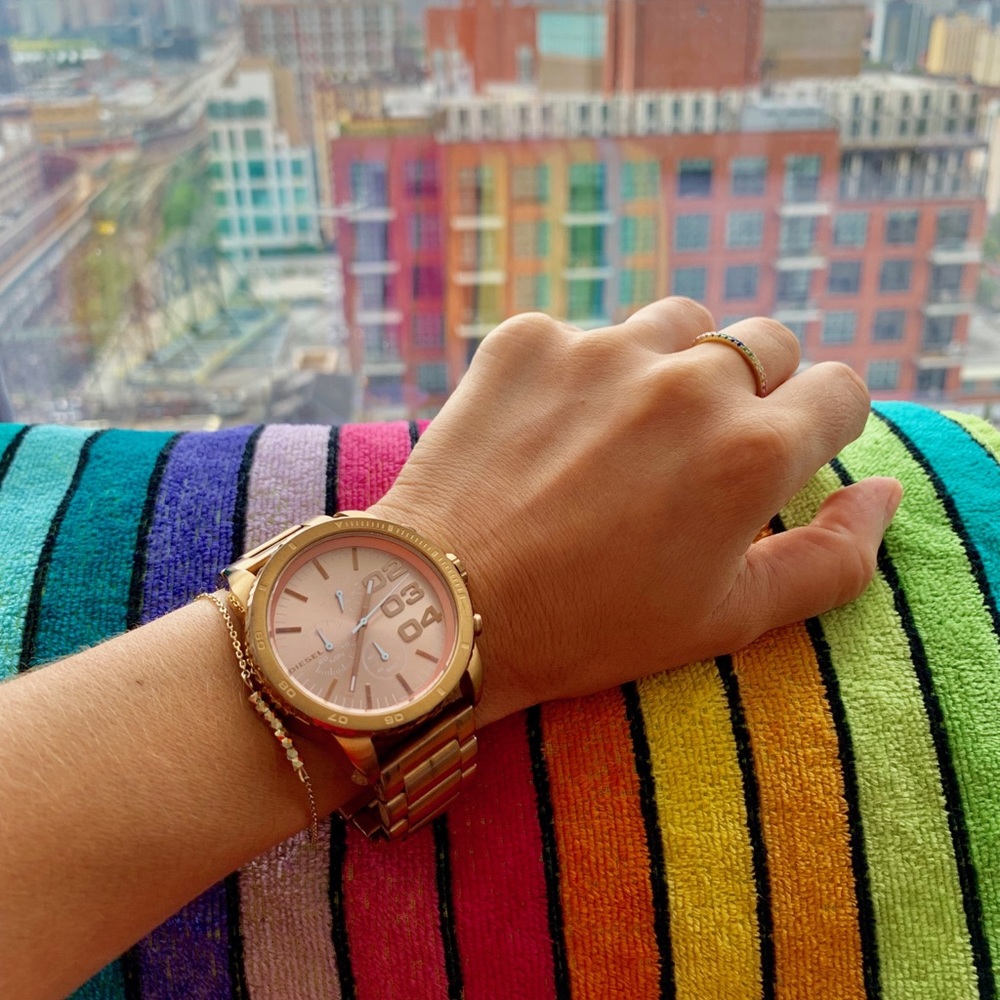 Diesel Rose Gold Chronograph Women’s Watch